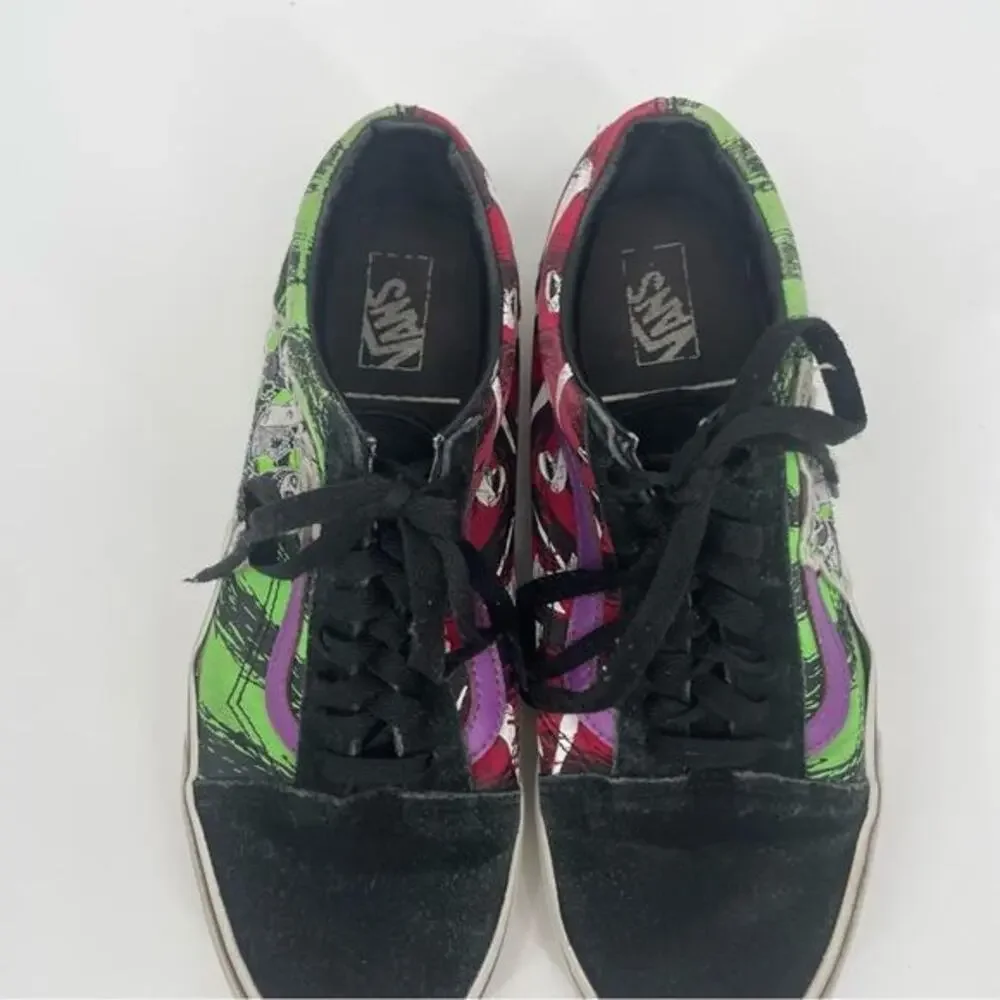 Vans Old Skool The‎ Nightmare Before Christmas Lock Shock And Barrel Size 8